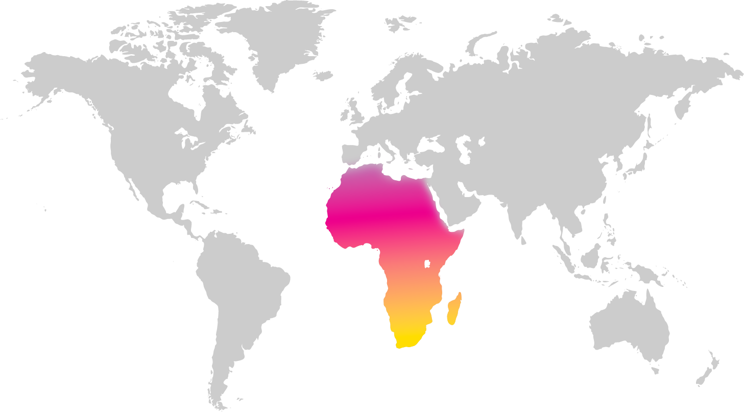 Karte Afrika